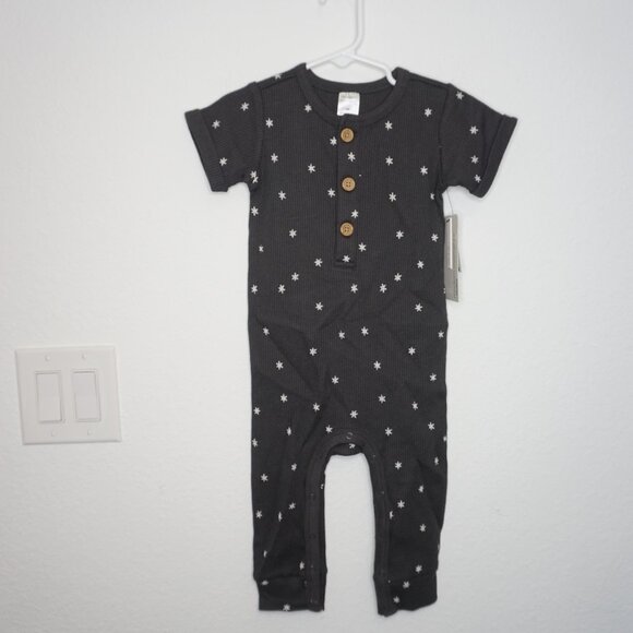 Modern Moments by Gerber Baby Star Romper - Picture 7 of 12